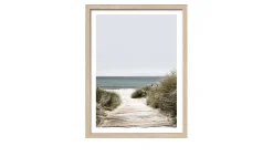 Rahmenbild Nordic Beach Atmosphere 33 x 43 cm