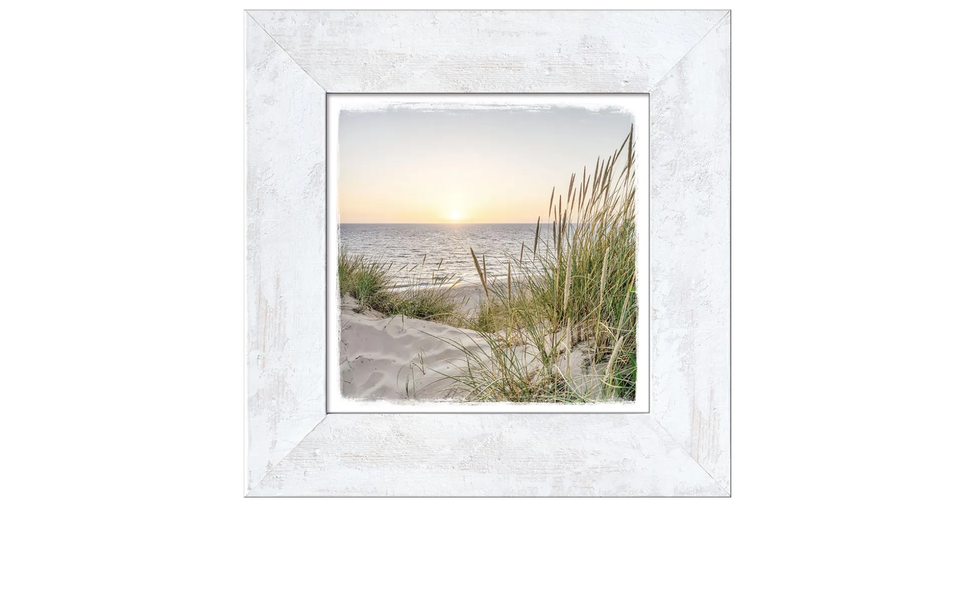 Rahmenbild Nordic Beach Atmosphere 44 x 44 cm