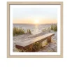 Rahmenbild Nordic Beach Atmosphere 33 x 33 cm