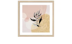 Rahmenbild Symbols on Gold 33 x 33 cm