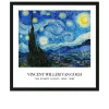 Rahmenbild Van Gogh The Stary Night 53 x 53 cm