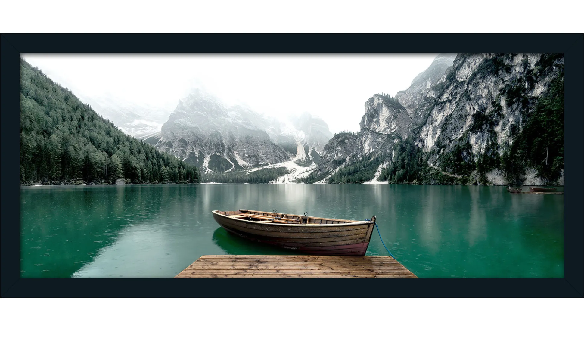 Rahmenbild Wildsee II 60 x 130 cm