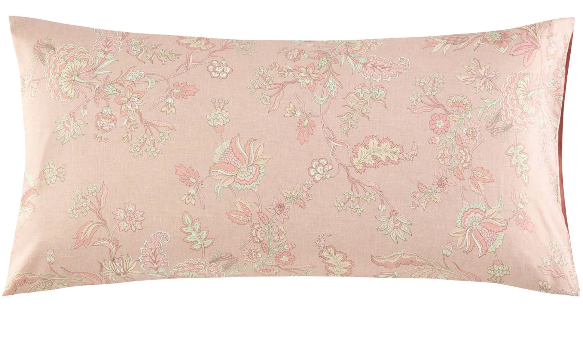 Satin-Kissenhülle Indian Roses 40 x 80 cm