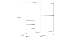 Schwebetürenschrank Willi