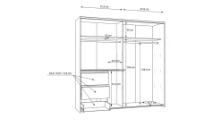 Schwebetürenschrank Willi