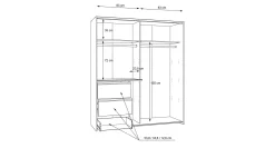 Schwebetürenschrank Willi