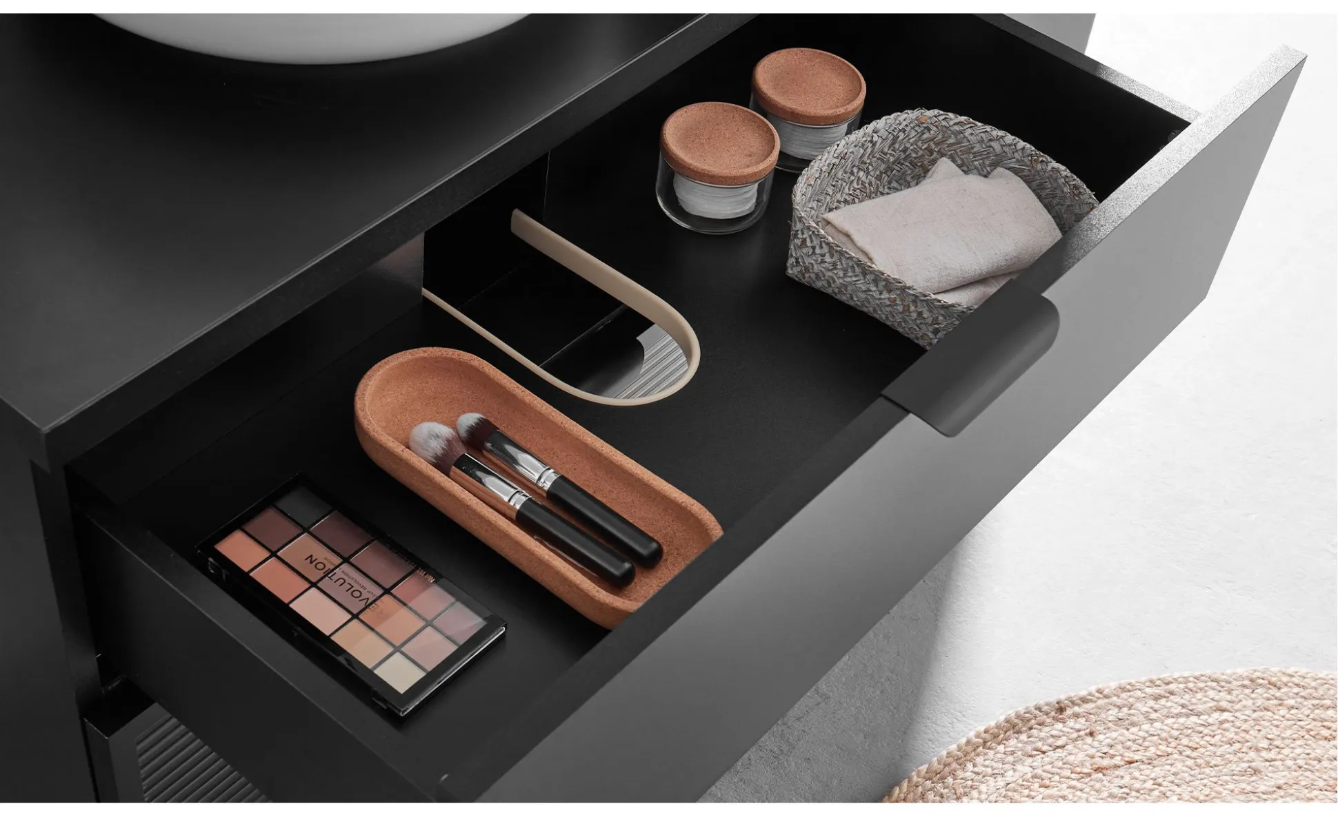 Waschbeckenunterschrank Dark